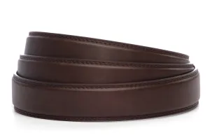 1.25" Dark Brown Micro-Patina Strap