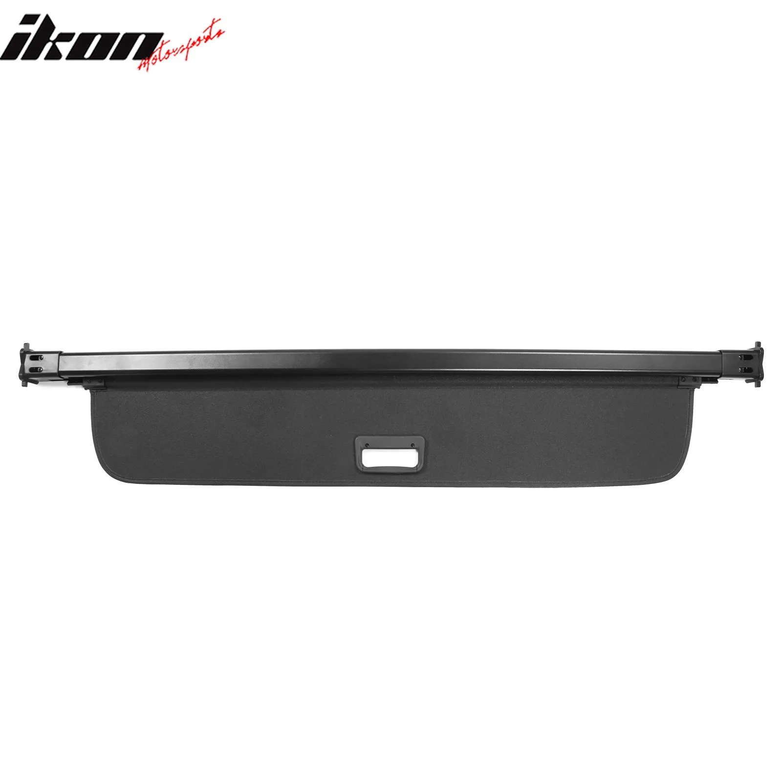 2016-2025 Volvo XC90 Black Rear Trunk Cargo Cover PVC Aluminum Rod