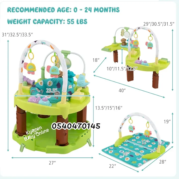 3 In 1 Baby Activity Centre (Baby's View Activity Centre) With Music