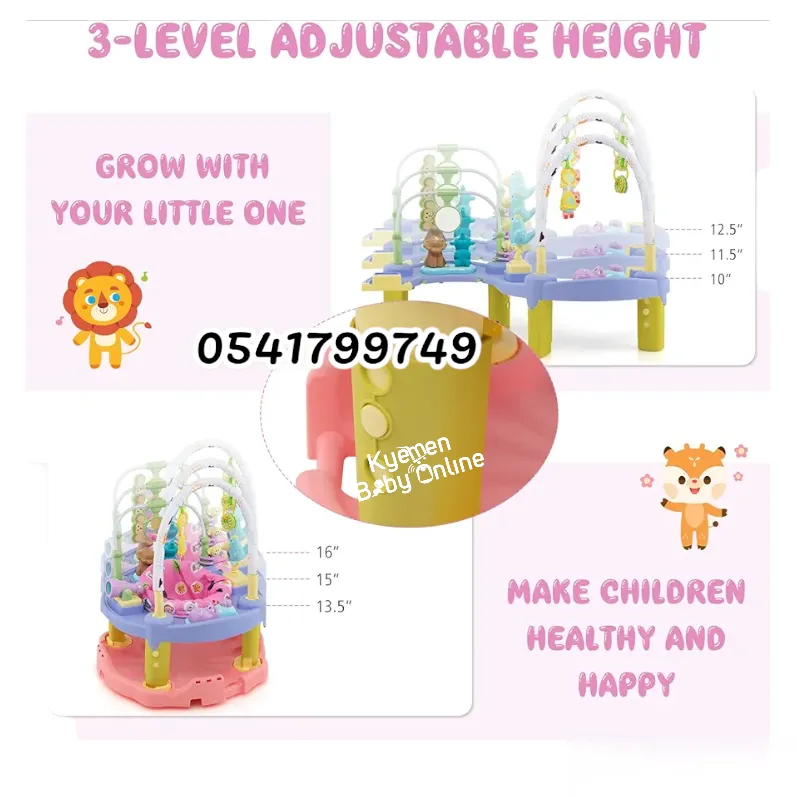 3 In 1 Baby Activity Centre (Baby's View Activity Centre) With Music