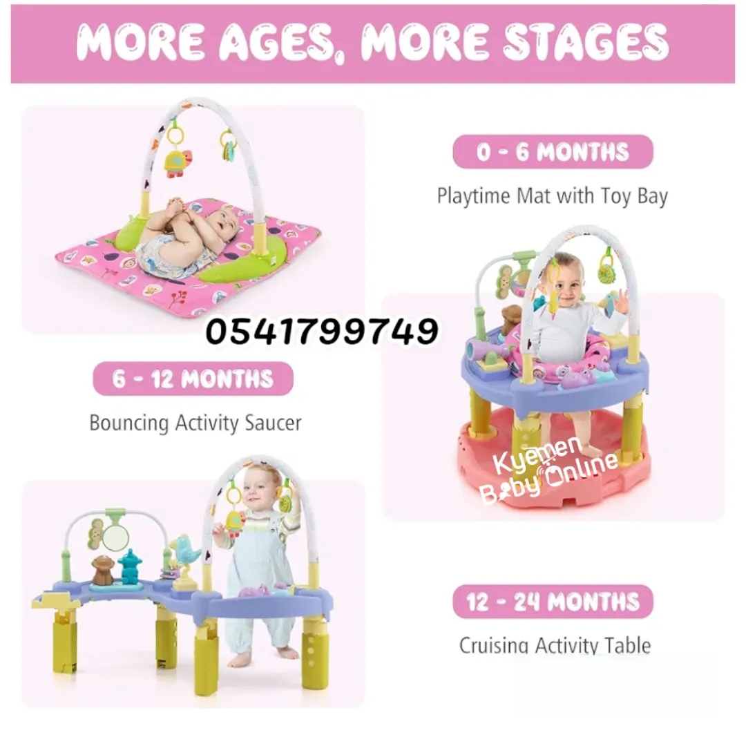 3 In 1 Baby Activity Centre (Baby's View Activity Centre) With Music