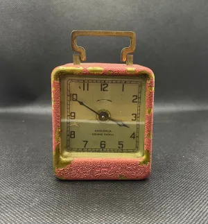 Art Deco Square Rascal Ansonia Alarm Clock