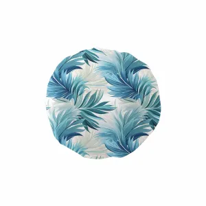 Blue Palms  Shower Cap