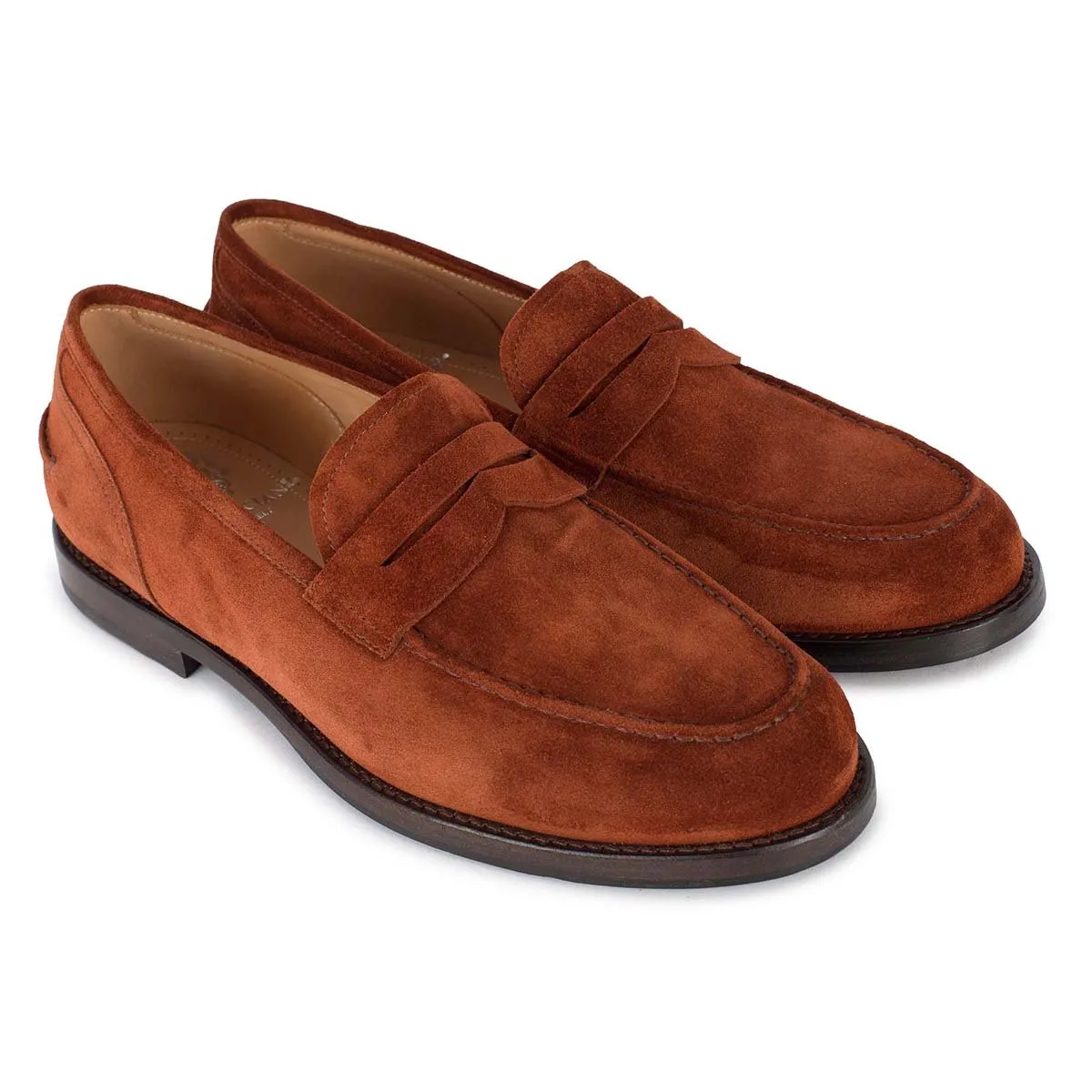 BRIAN 57020<br>Penny Loafer Redwood