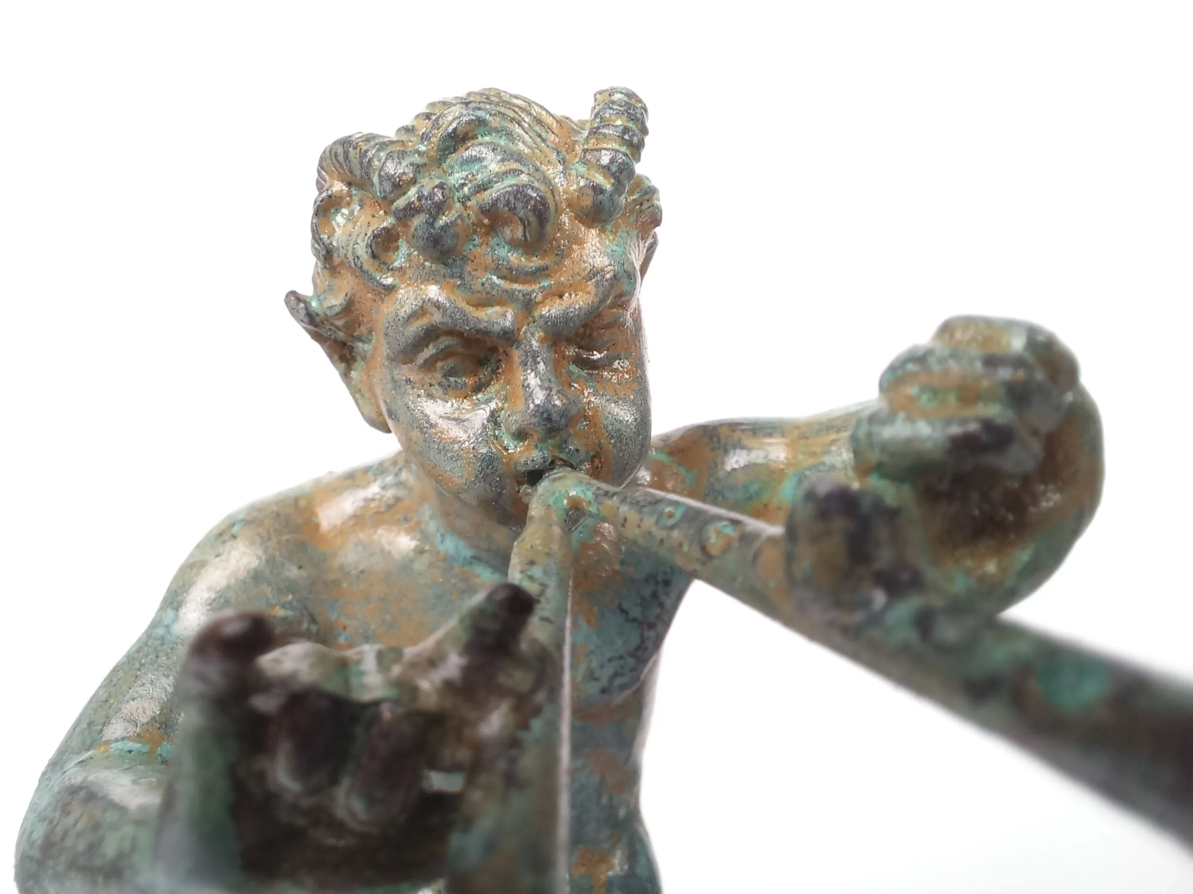 Bronze Satyr Statue