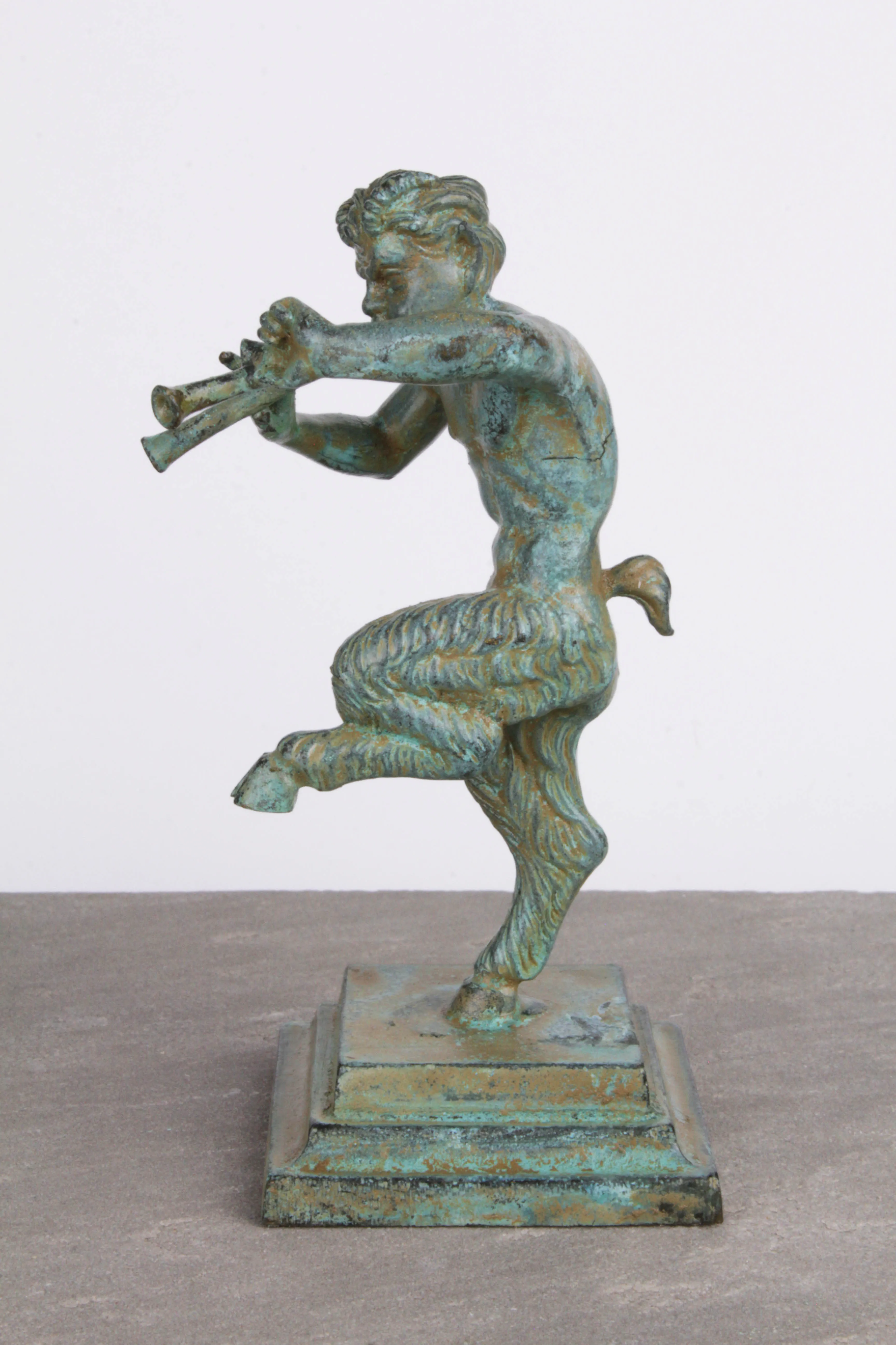 Bronze Satyr Statue