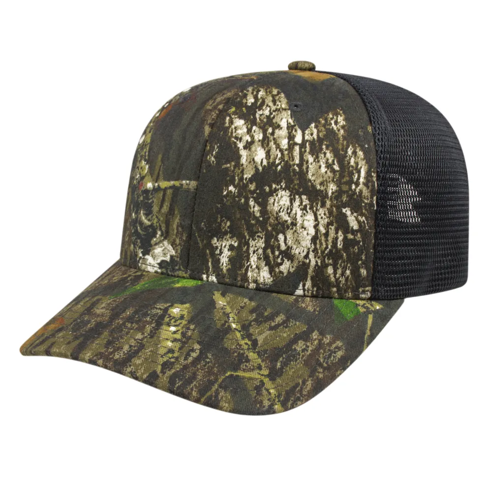 Cap America i8511 Flexfit 110® Premium Camo Trucker Mesh Back Cap