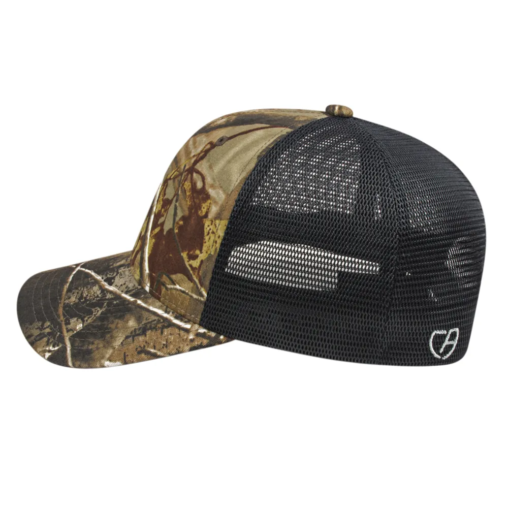 Cap America i8511 Flexfit 110® Premium Camo Trucker Mesh Back Cap