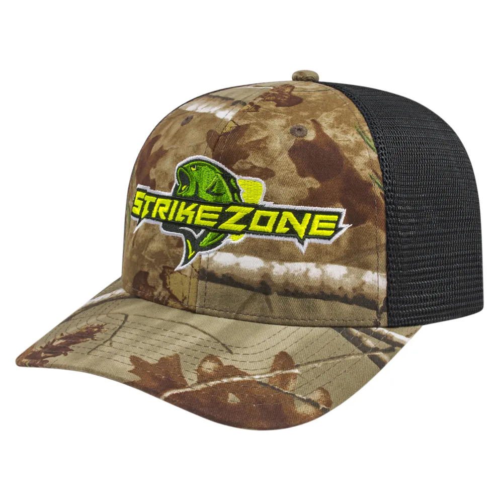 Cap America i8511 Flexfit 110® Premium Camo Trucker Mesh Back Cap