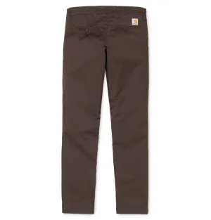 Carhartt WIP Sid Pant - Tobacco Rinsed