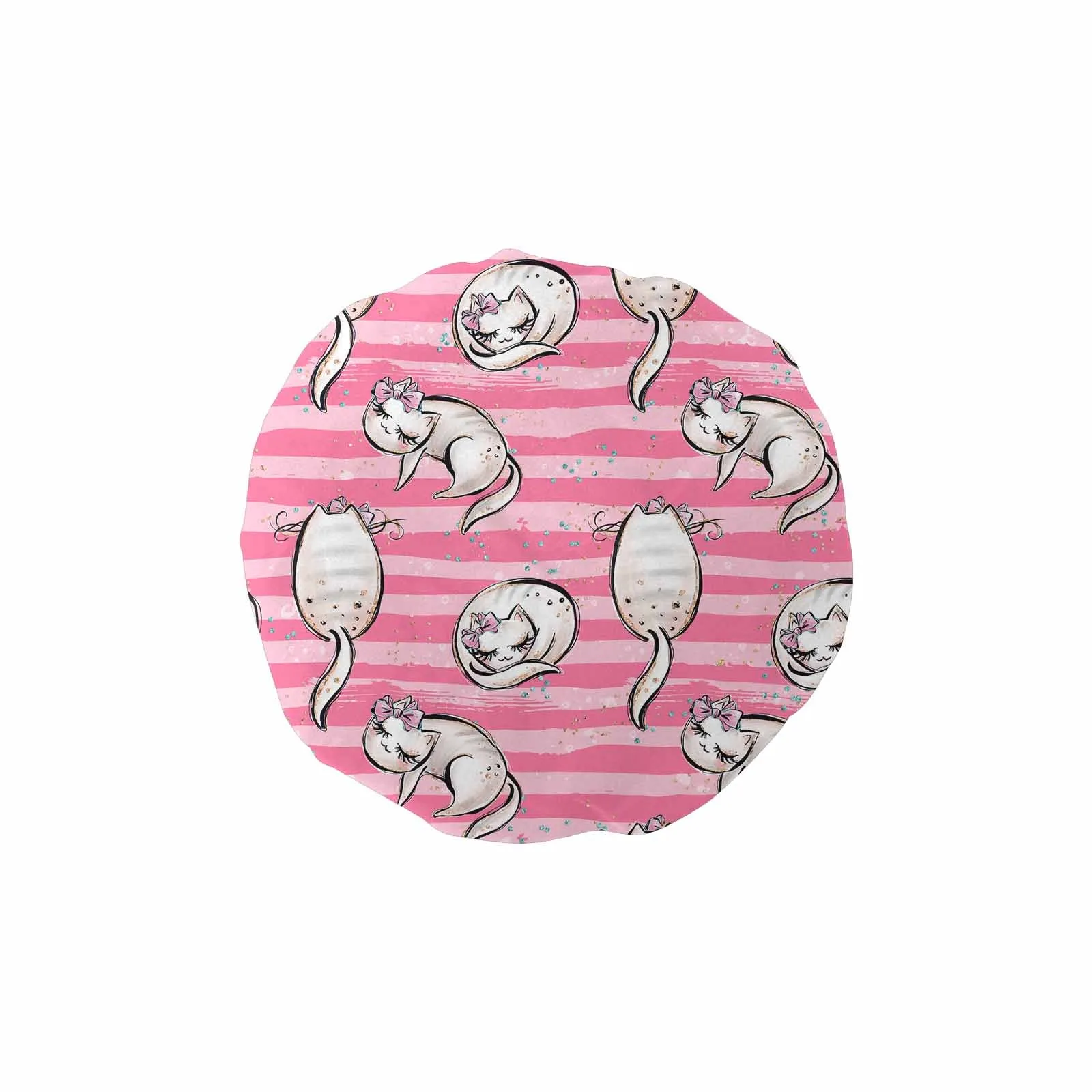 Cats Pink  Shower Cap