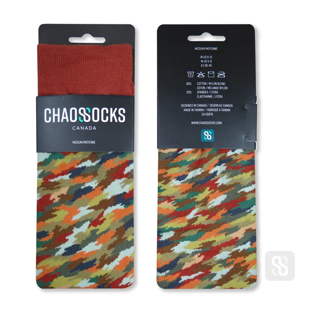 Chaossocks - Camouflage - Autumn Camo