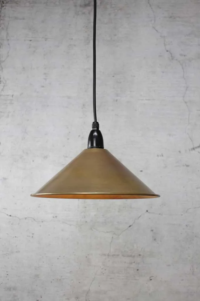 Cone Outdoor Pendant Light