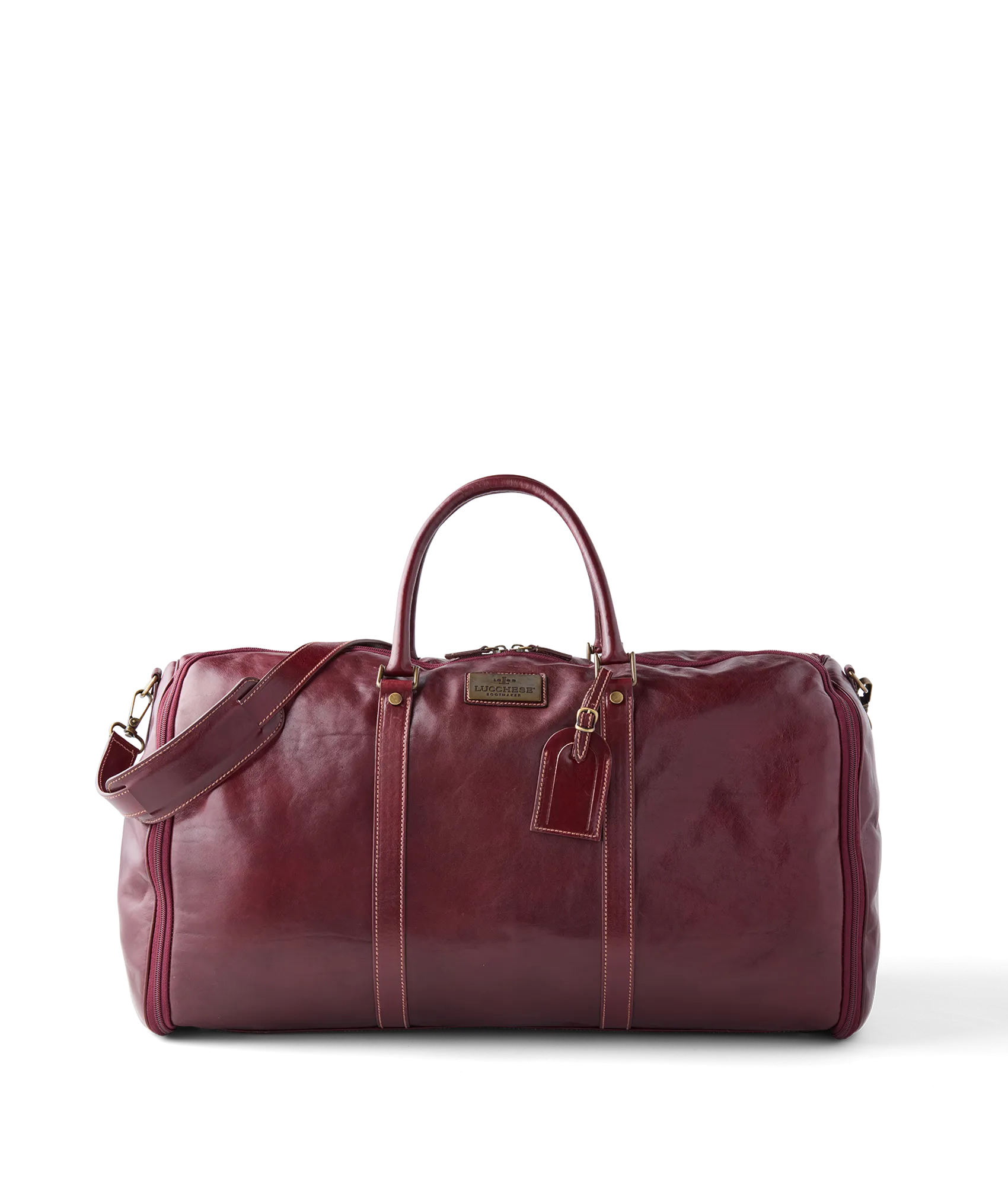 Cosimo Garment Duffle :: Burgundy