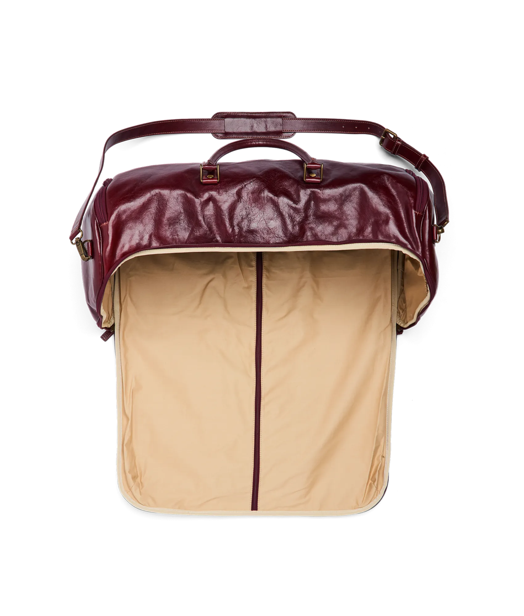 Cosimo Garment Duffle :: Burgundy