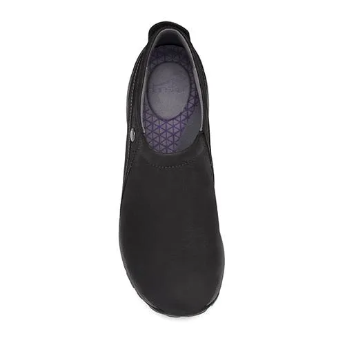 DANSKO PATTI BLACK MILLED NUBUCK