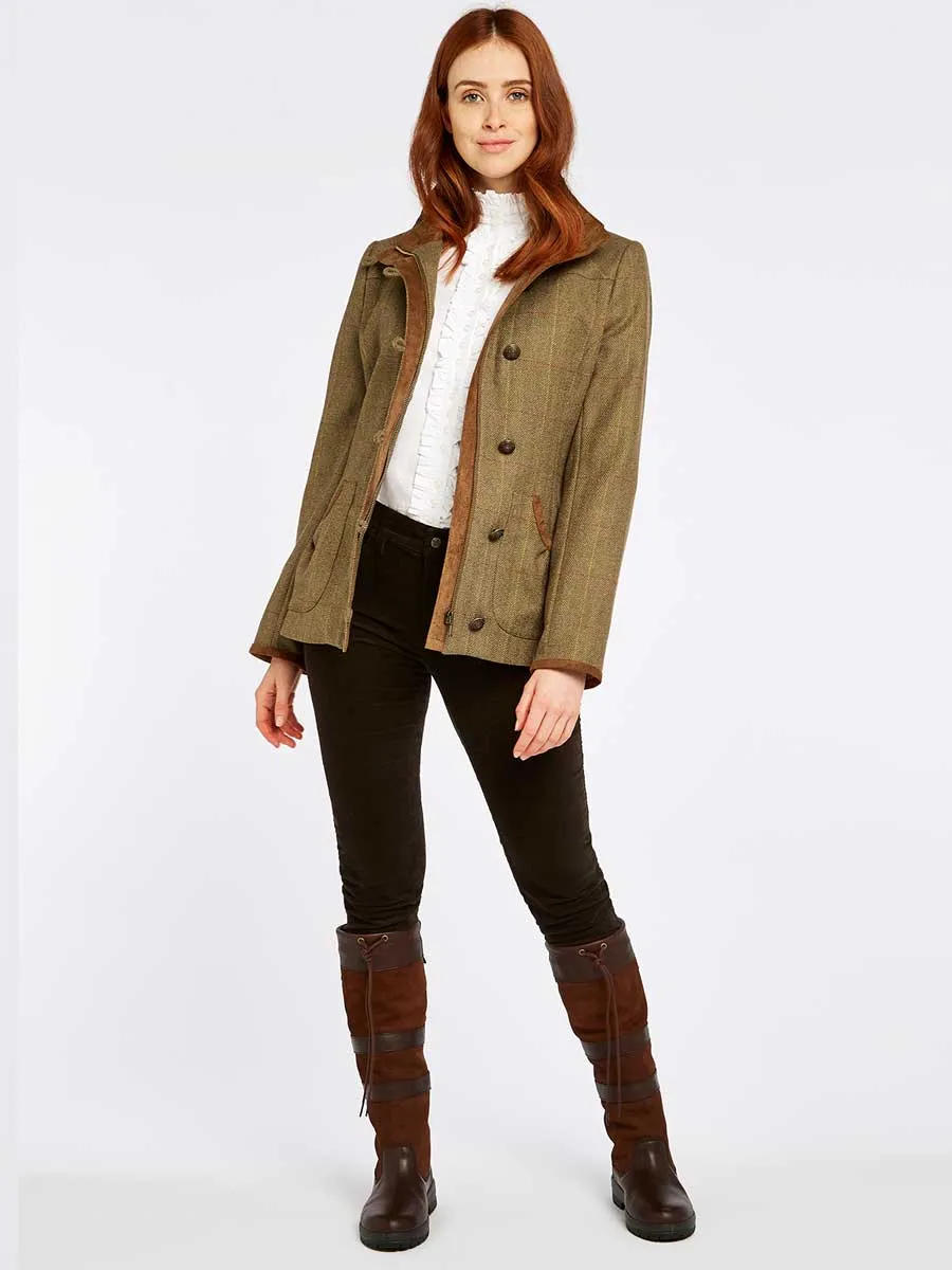 DUBARRY Bracken Ladies Tweed Jacket - Elm