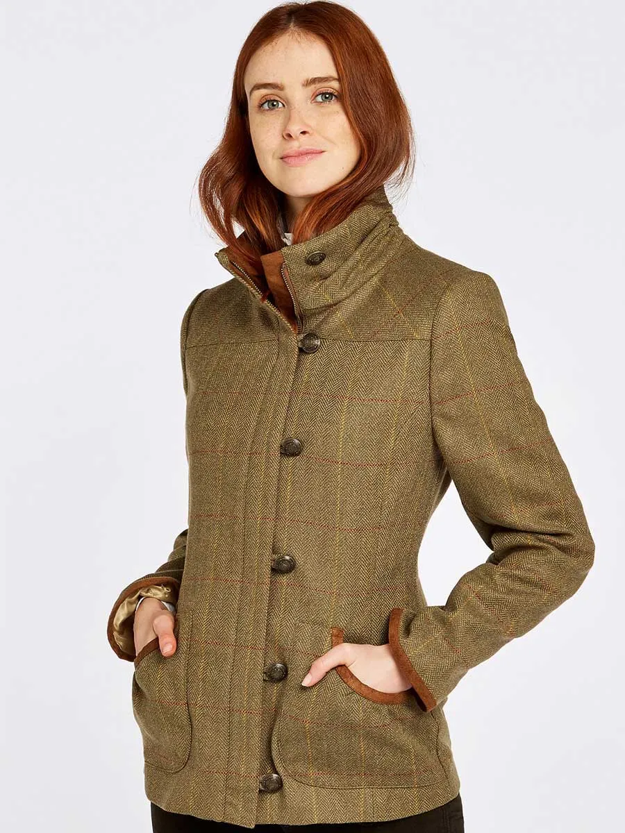 DUBARRY Bracken Ladies Tweed Jacket - Elm