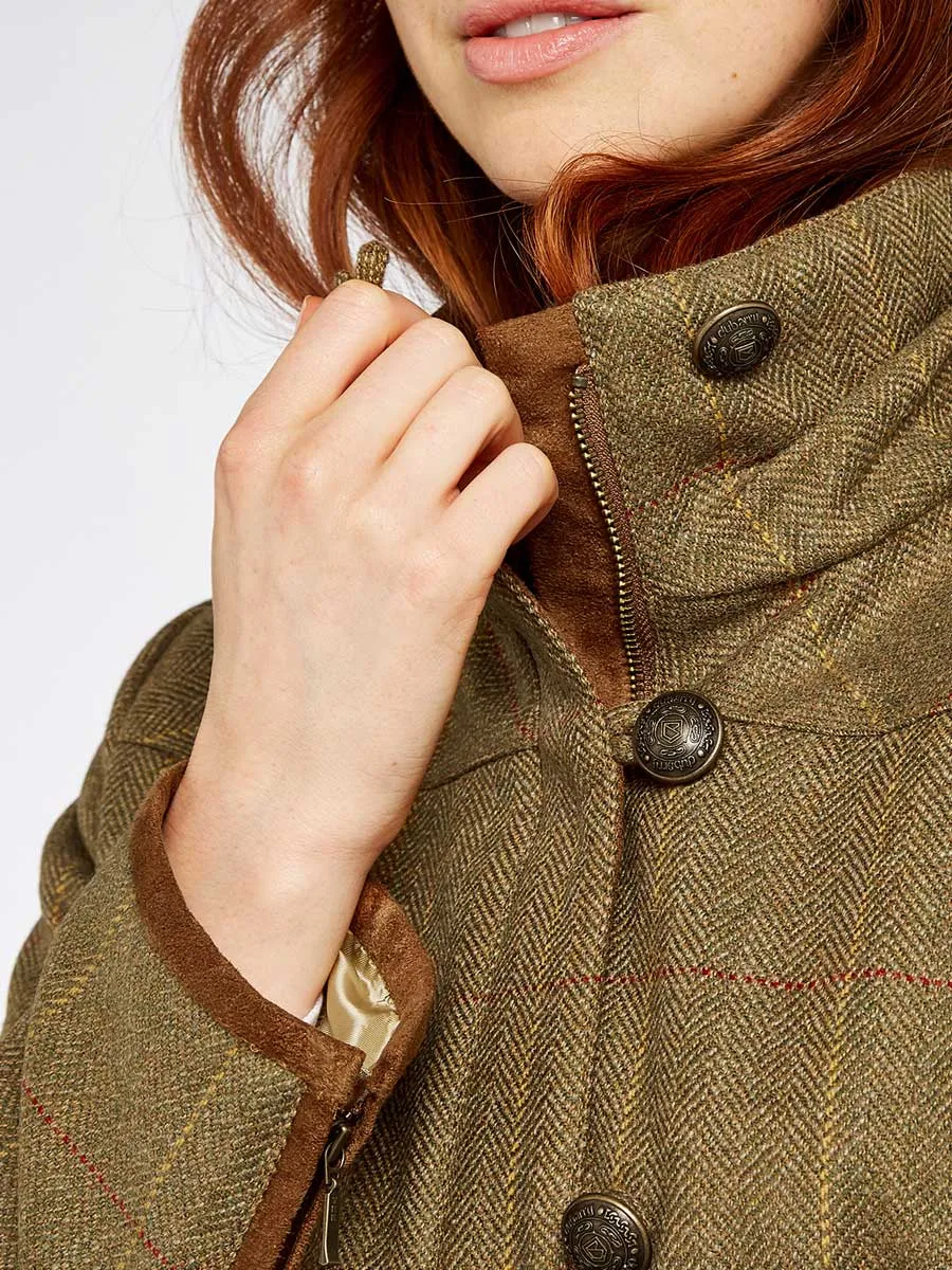 DUBARRY Bracken Ladies Tweed Jacket - Elm