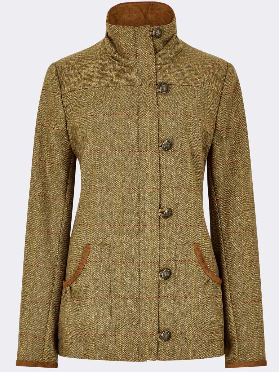 DUBARRY Bracken Ladies Tweed Jacket - Elm