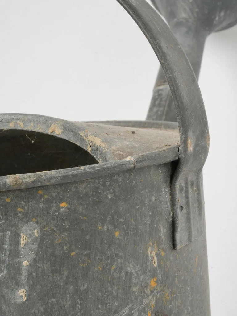 Early 20th-Century French Zinc Watering Can