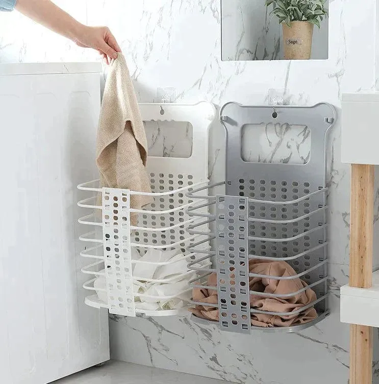 Foldable Hanging Laundry Basket