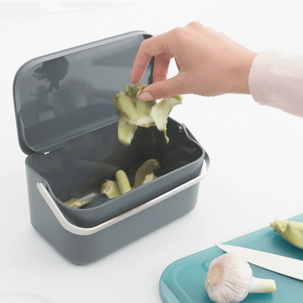 Food Waste Caddy Jade or Grey