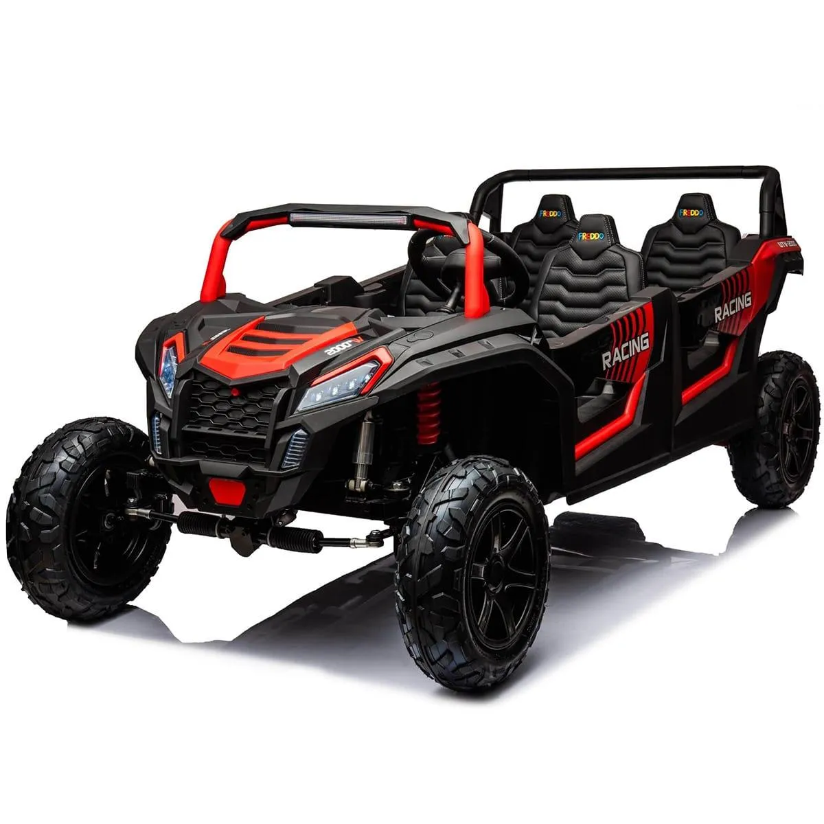 Freddo Toys 48V Freddo Beast XL: World's Fastest Kids' 4-Seater Dune Buggy