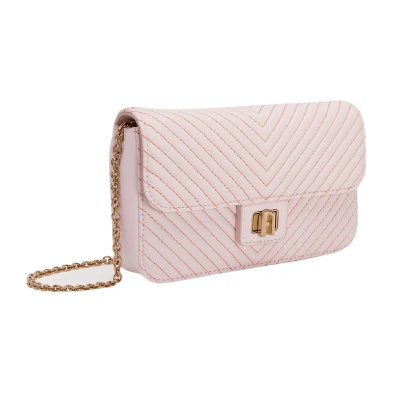 Furla Pop Star Small Crossbody - Light Opal Pink