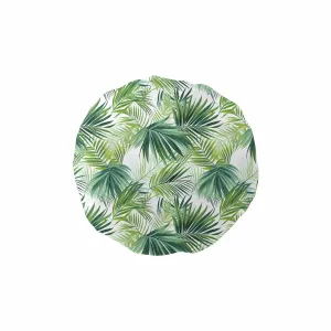 Green Palm Leaves  Shower Cap