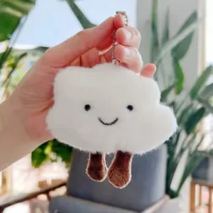 Jellie Teddy Cloud Hanging Bag Charm