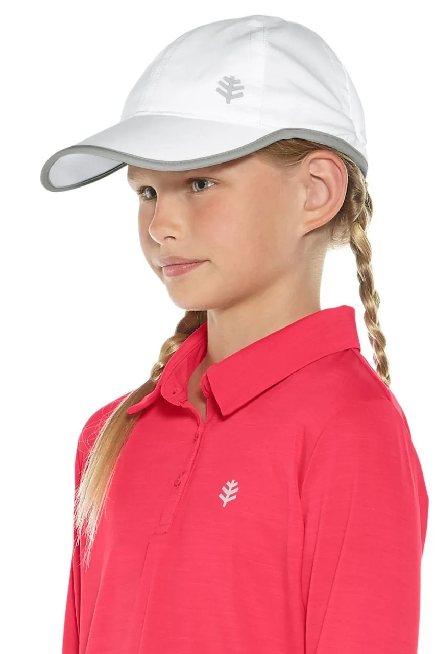 Kid's Lenny Sport Cap | White/Silver