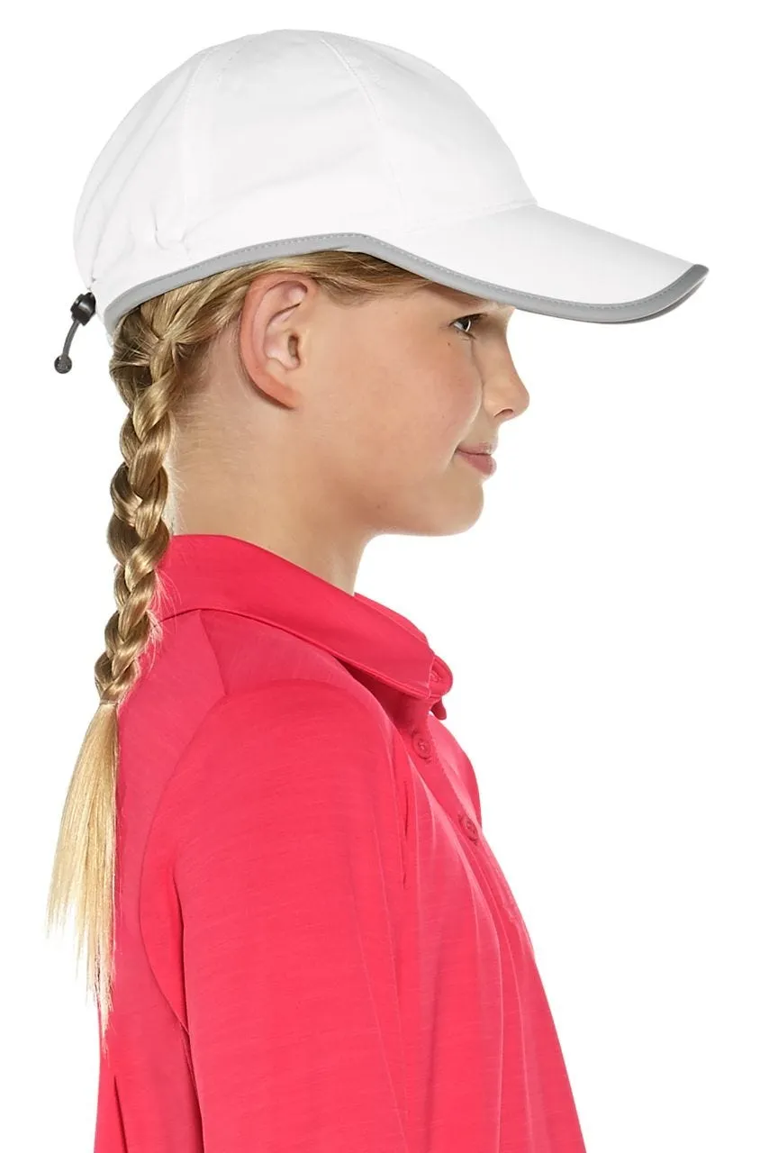 Kid's Lenny Sport Cap | White/Silver