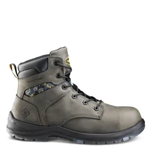 Men's Terra Gray Byrne 6" Waterproof Work Boot 839BGY