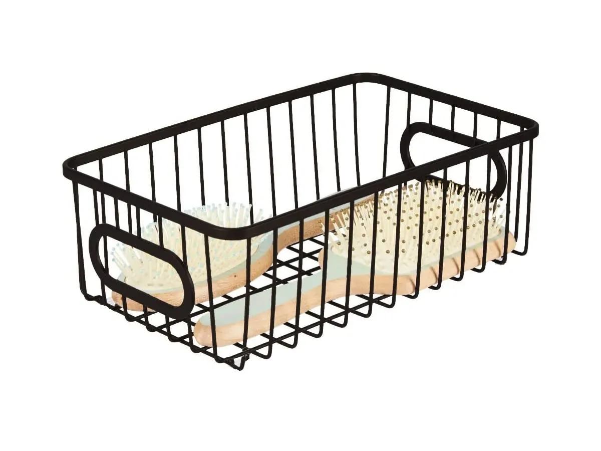 Metal Organizer Basket Bin