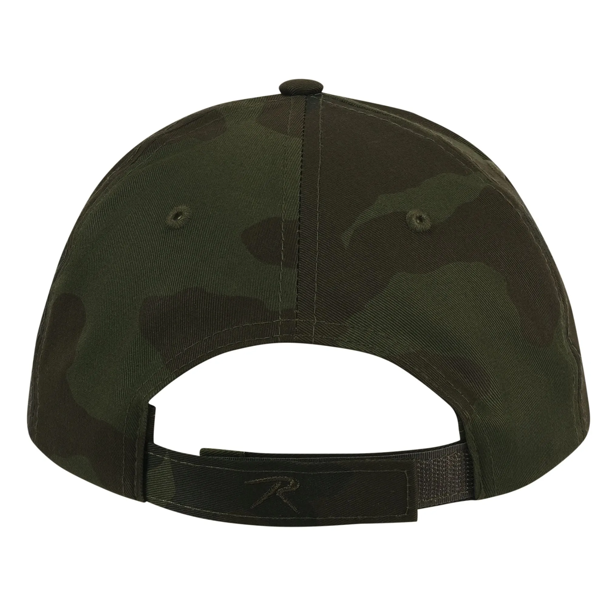 Midnight Woodland Camo - Military Low Profile Adjustable Baseball Cap