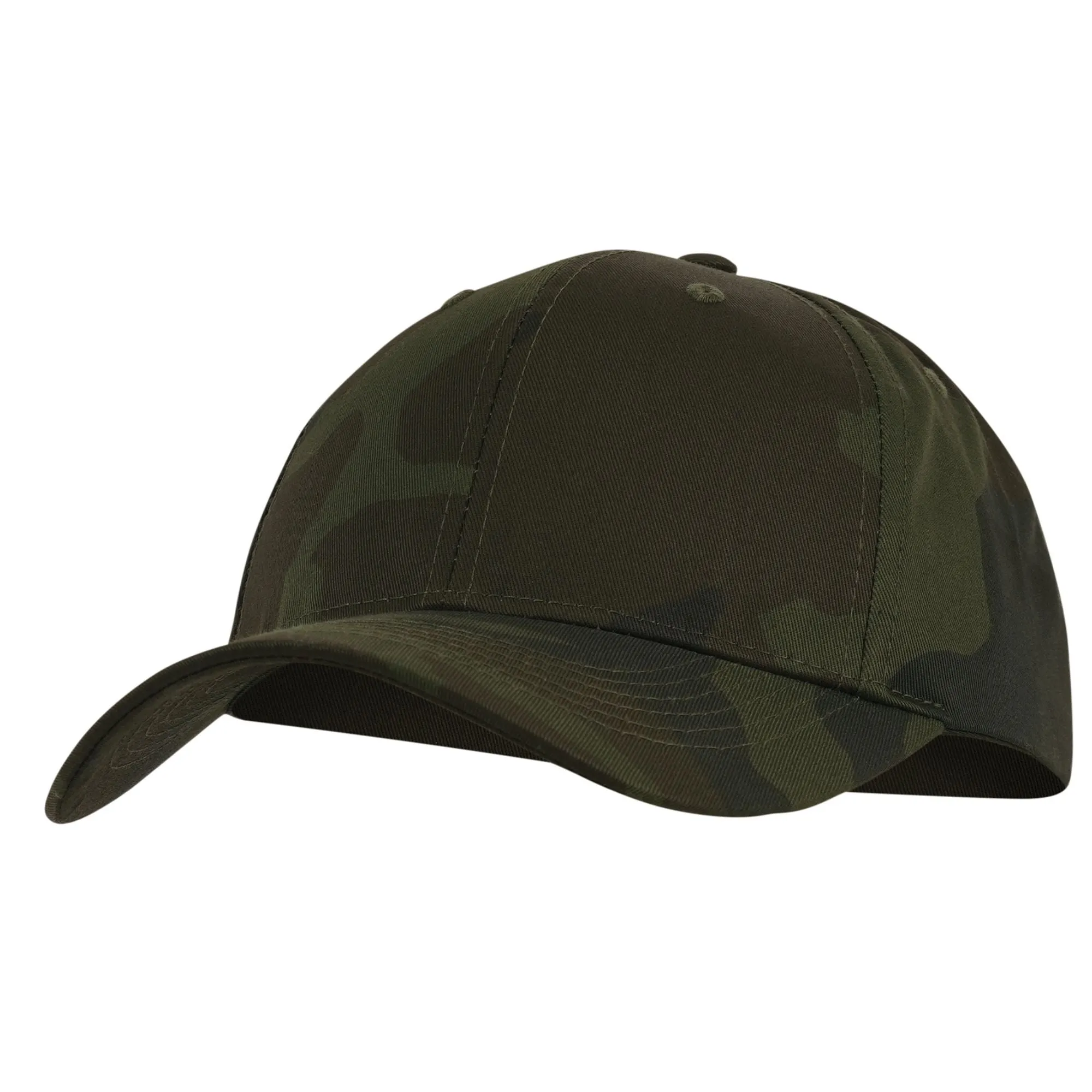 Midnight Woodland Camo - Military Low Profile Adjustable Baseball Cap