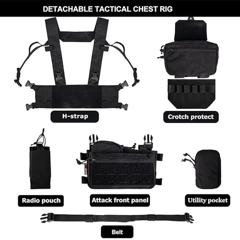 Modular Rapid Assault Tactical Chest Rig