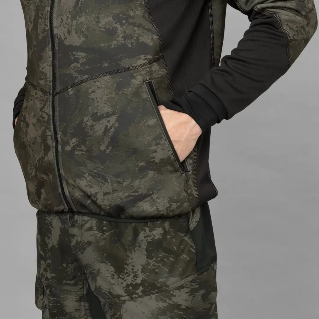 NOCTYX Camo Fleece Jacket - AXIS MSP Black/Black by Harkila