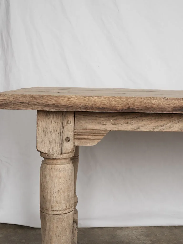 Oak farm table - early 20th century 90½" x 34¾"