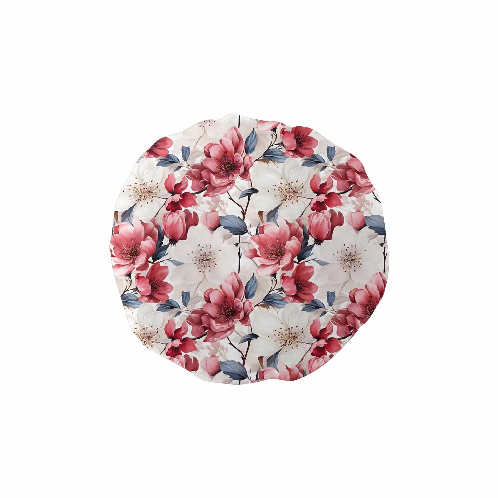 Pink Floral Small  Shower Cap