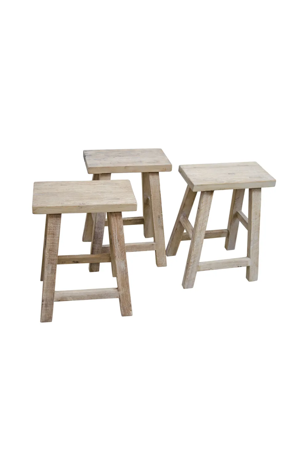 Reclaimed Elm Stool | Versmissen