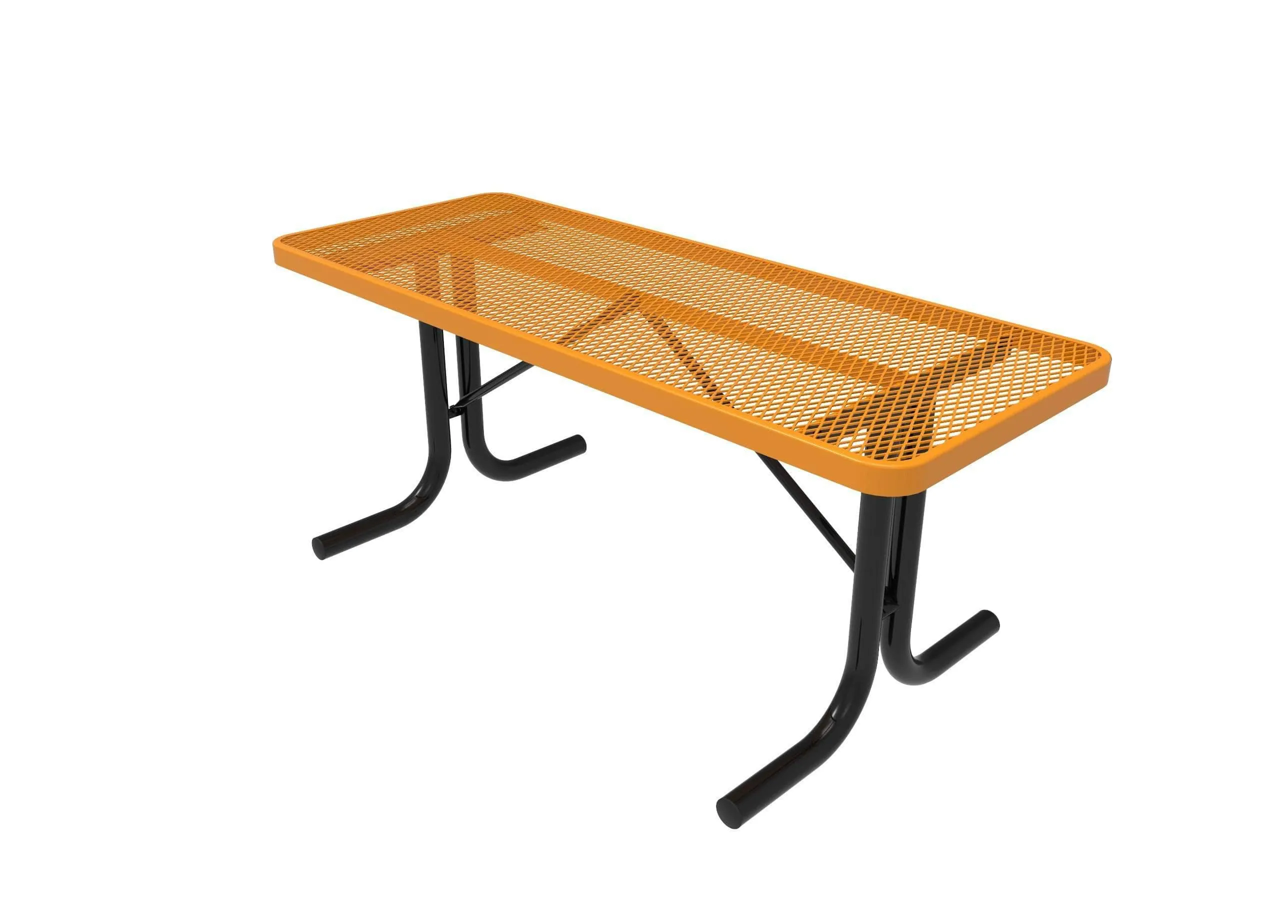 Rectangular Utility Table - Diamond Pattern