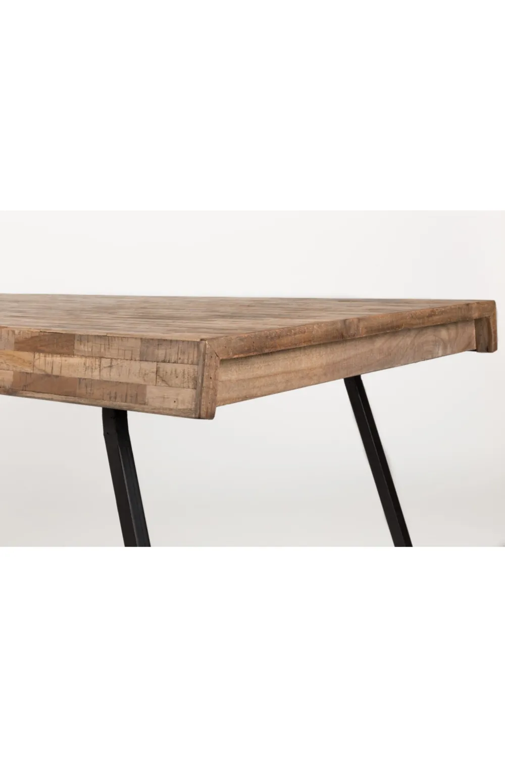 Recycled Teak Dining Table - S | DF Suri