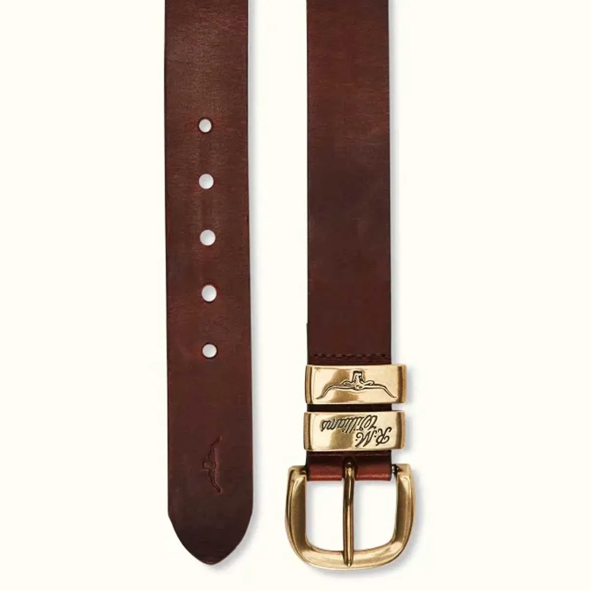 RM WILLIAMS Drover 1.5" Belt - Mens - Mid Brown