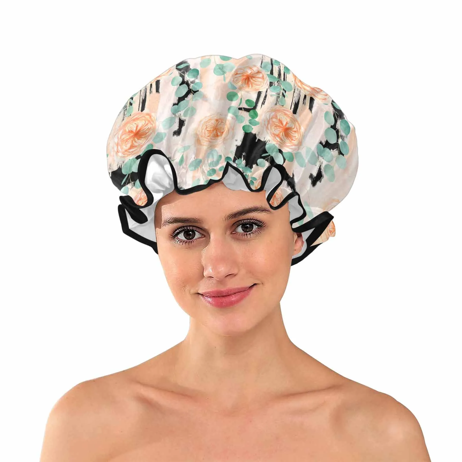 Rose Eucalyptus 100  Shower Cap