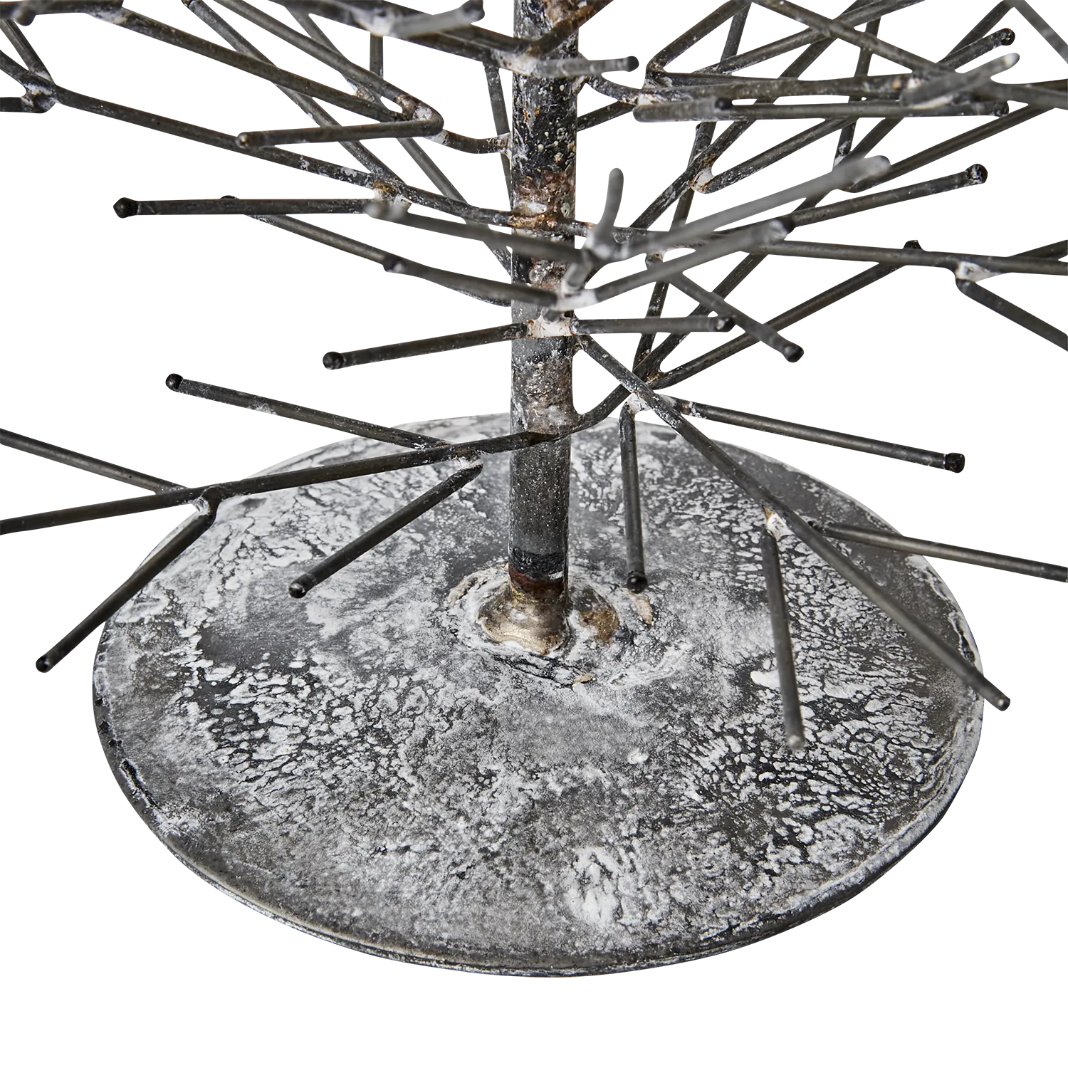 Rustic Galvanised Metal Christmas Tree from Sweden