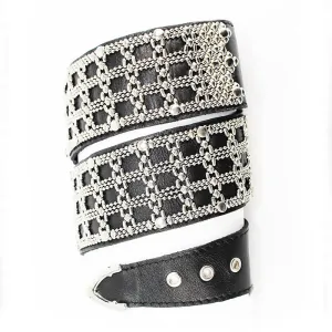 SG Liquid Metal LTBELT4 (Chrome Finish & Leather) Belt by Sergio Gutierrez