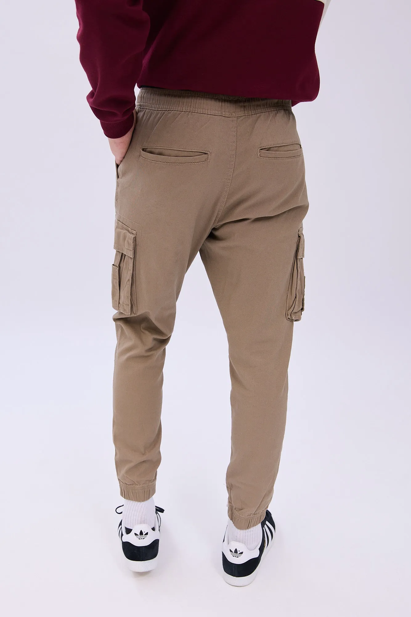 Slim Cargo Twill Jogger