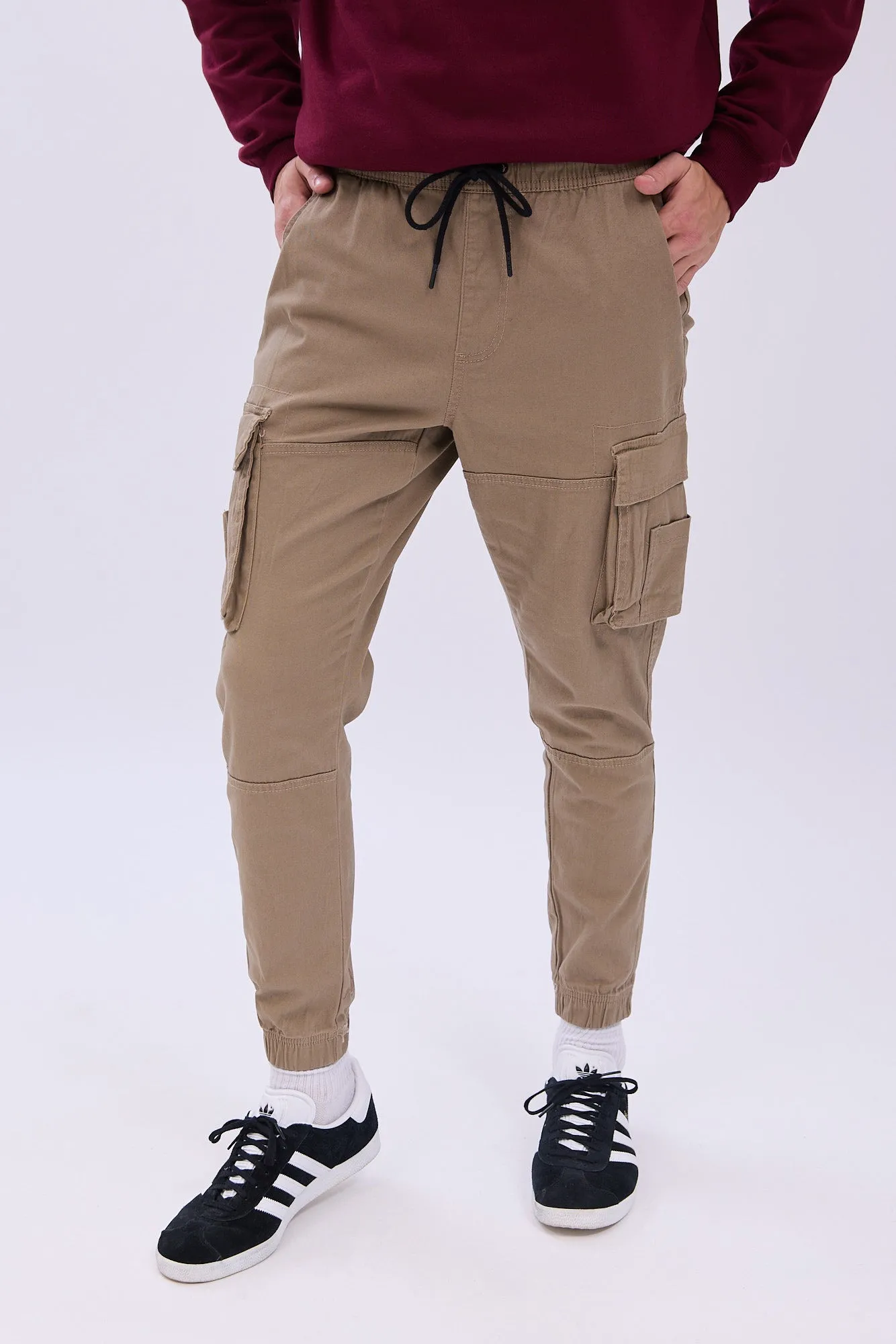 Slim Cargo Twill Jogger